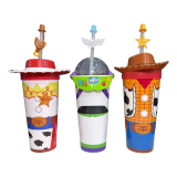 Boleto para rifa Toy History vasos 3D