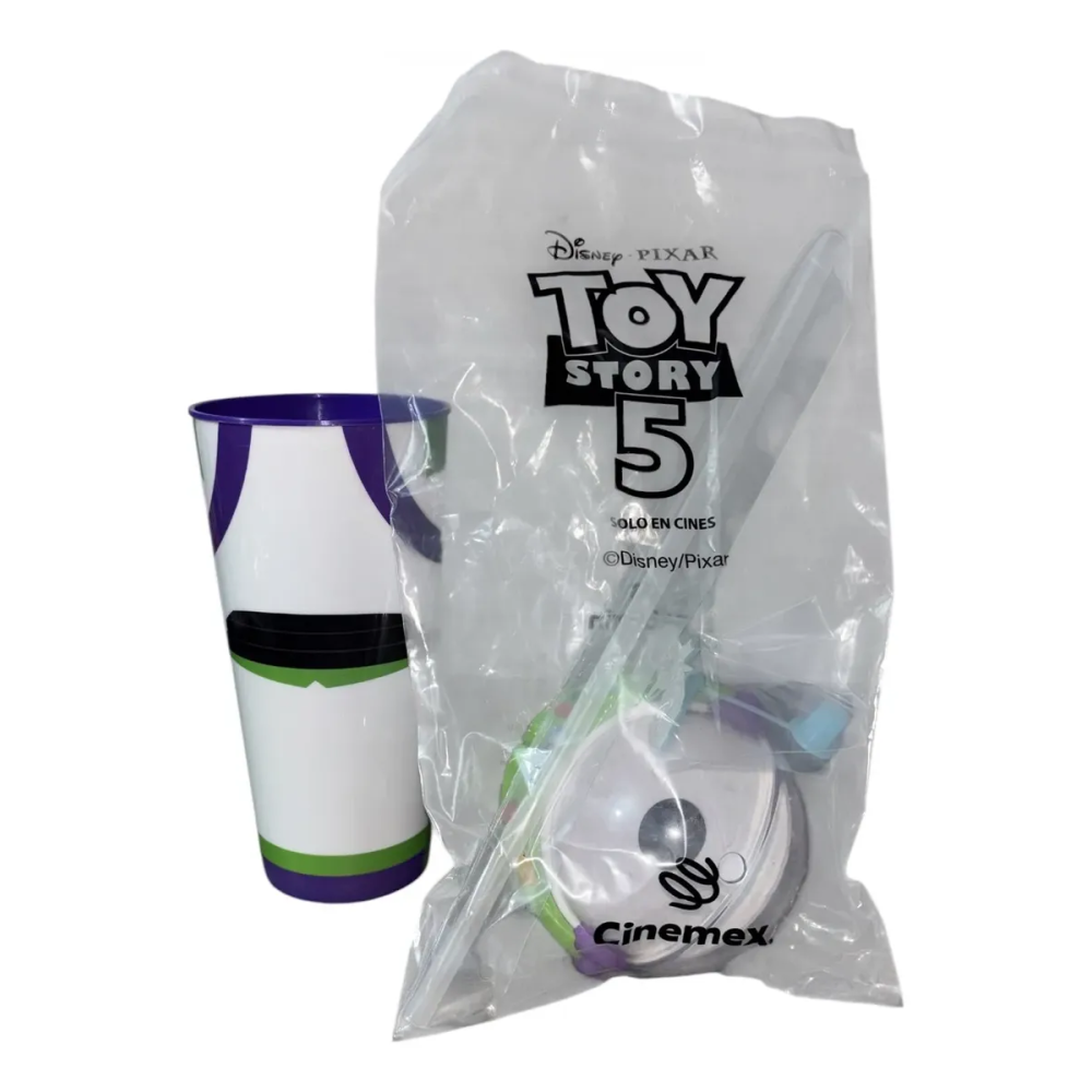 Boleto para rifa Toy History vasos 3D