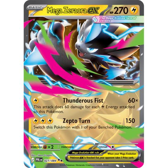 Mega Zeraora ex