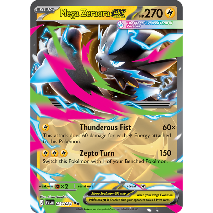 Mega Zeraora ex