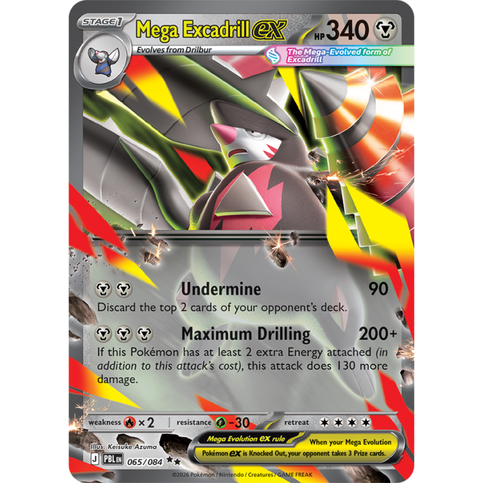 Mega Excadrill ex