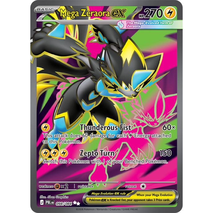 Mega Zeraora ex
