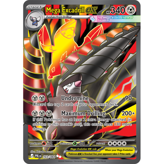 Mega Excadrill ex