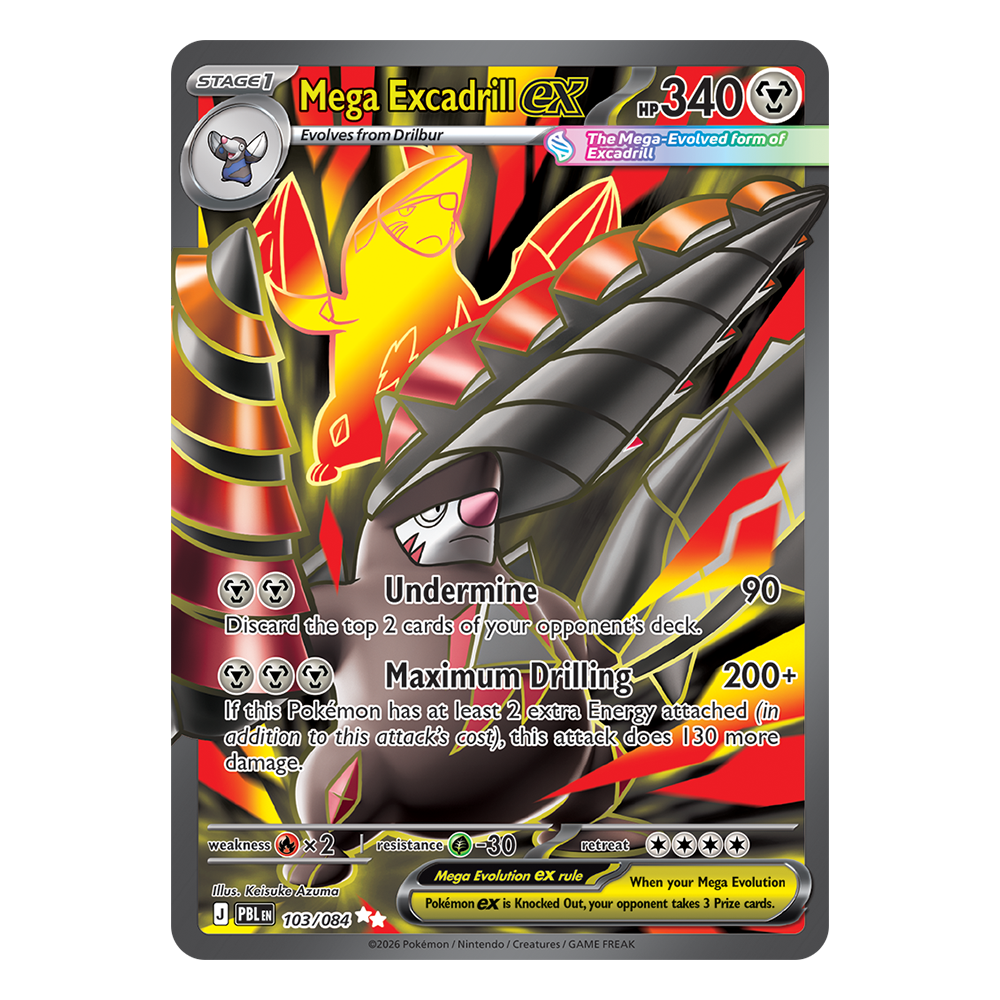 Mega Excadrill ex