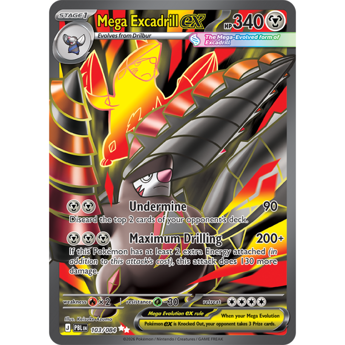 Mega Excadrill ex