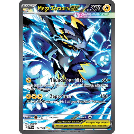 Mega Zeraora ex