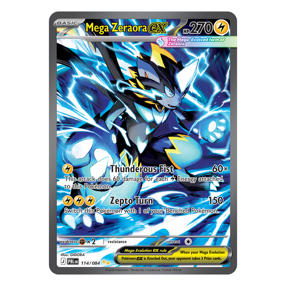 Mega Zeraora ex