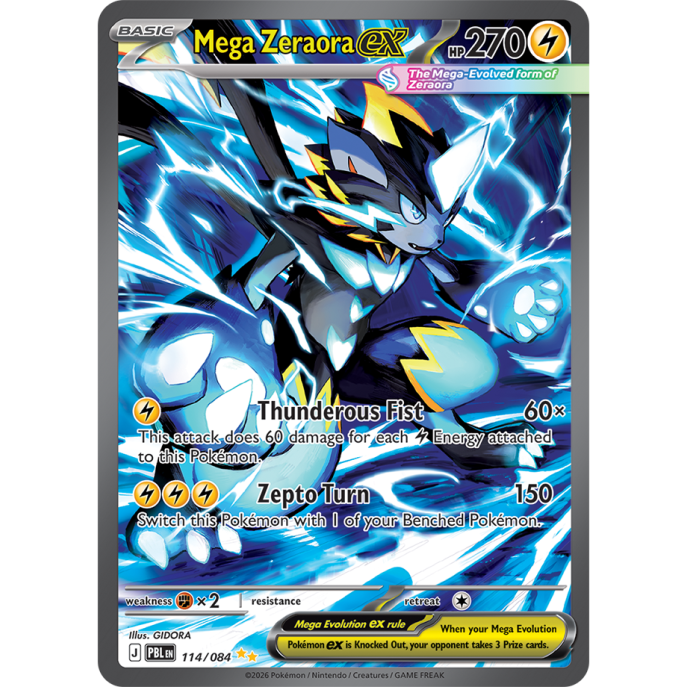 Mega Zeraora ex