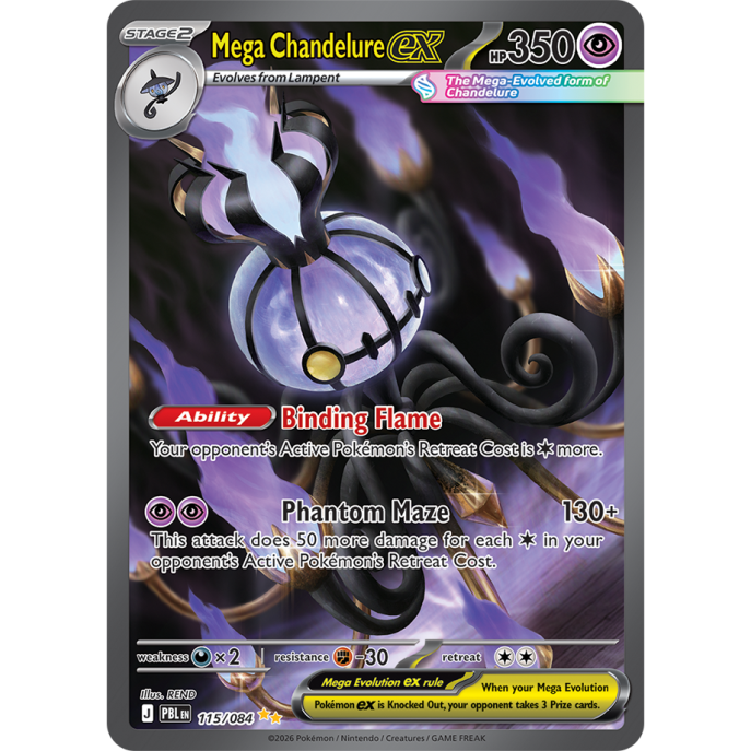 Mega Chandelure ex