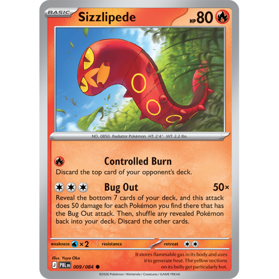 Sizzlipede