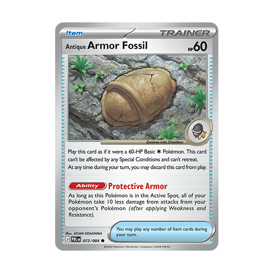 Antique Armor Fossil