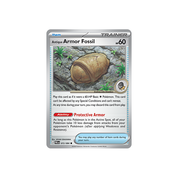 Antique Armor Fossil