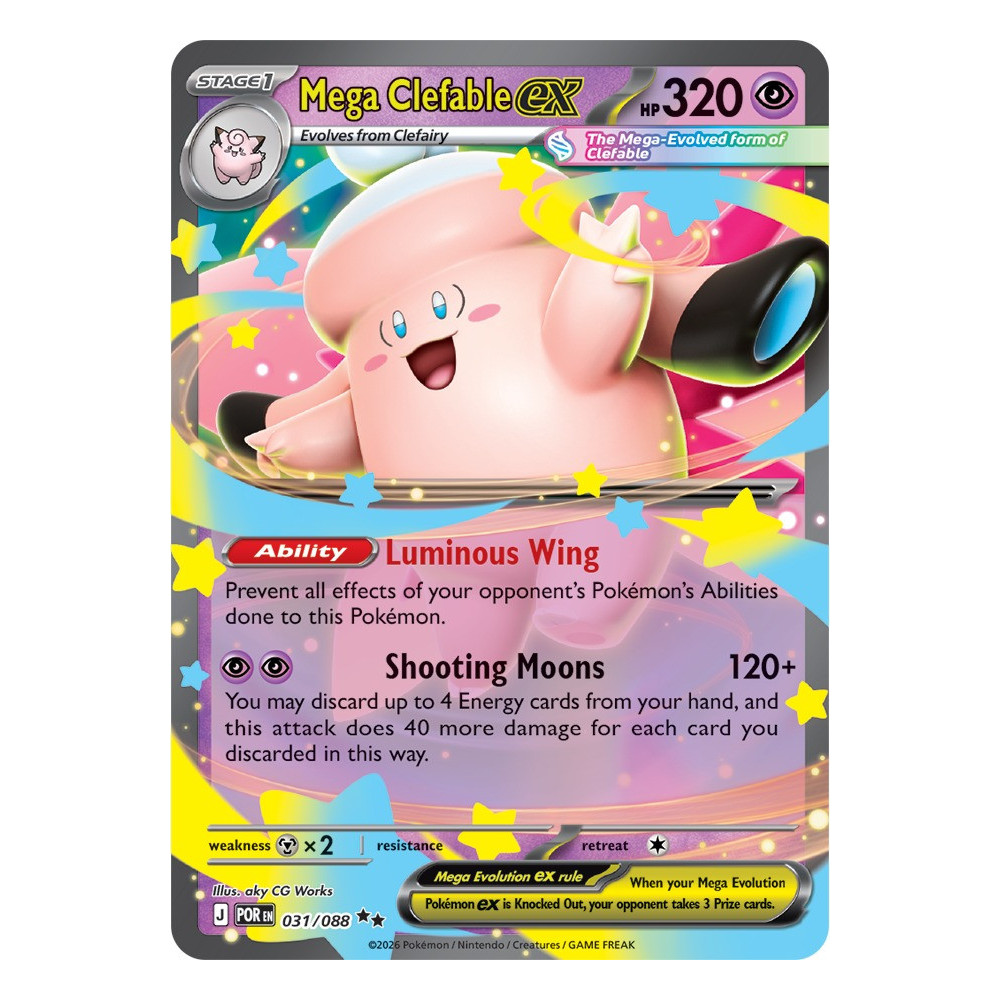 Mega Clefable | 031/088