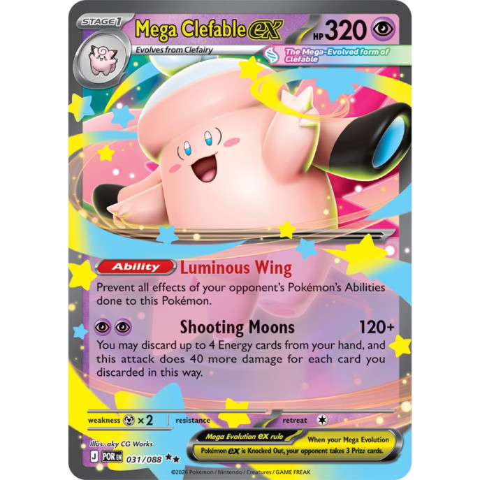 Mega Clefable | 031/088