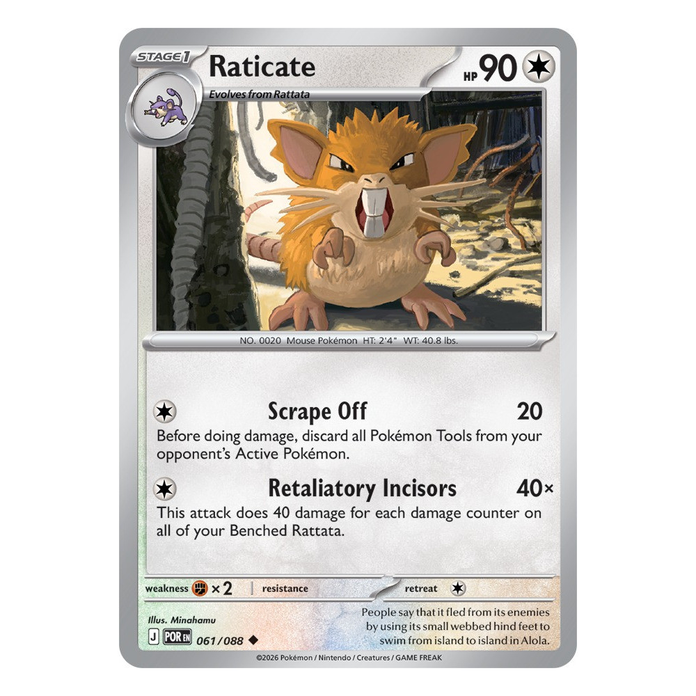 Raticate | 061/088