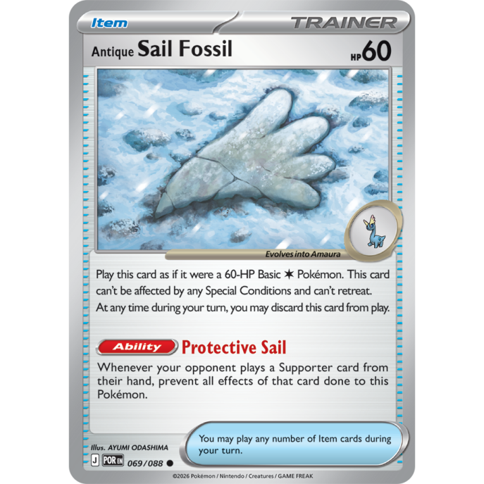 Antique Sail Fossil | 069-088