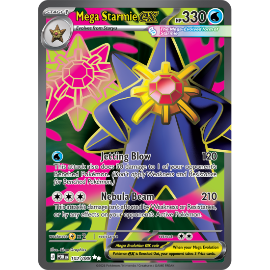 Mega Starmieex | 102-088