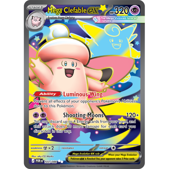 Mega Clefableex | 103-088