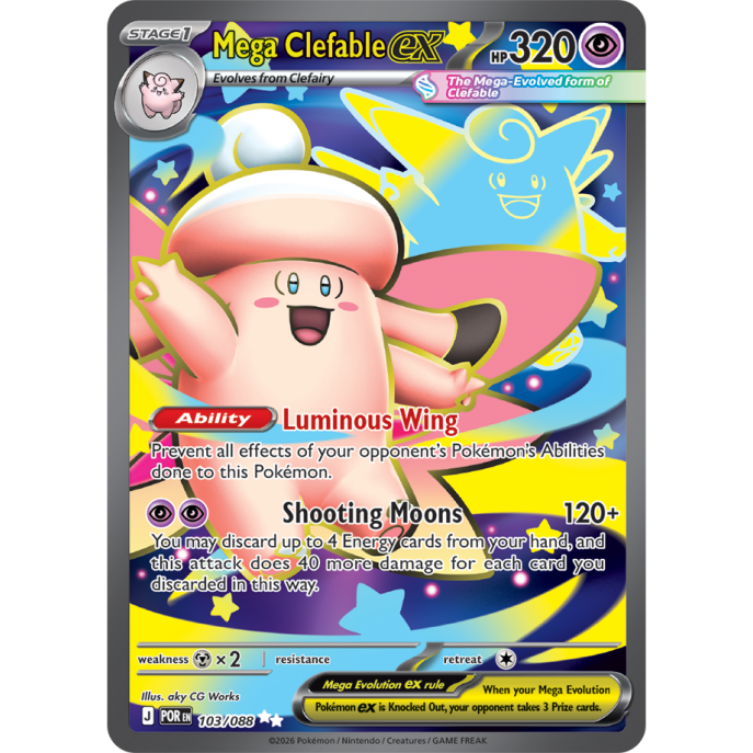 Mega Clefableex | 103-088