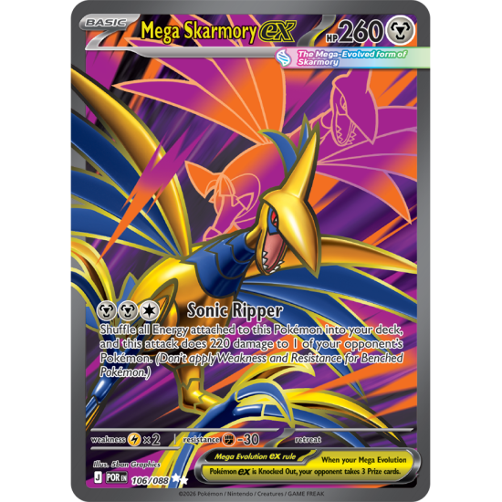 Mega Skarmoryex | 106-088