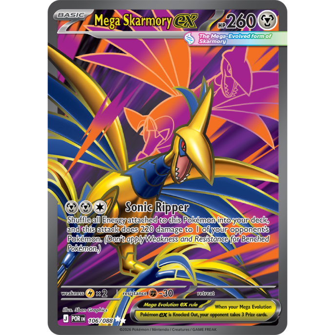 Mega Skarmoryex | 106-088