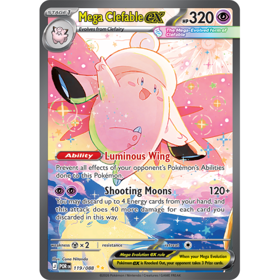 Mega Clefableex | 119-088