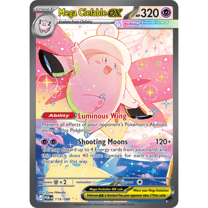 Mega Clefableex | 119-088