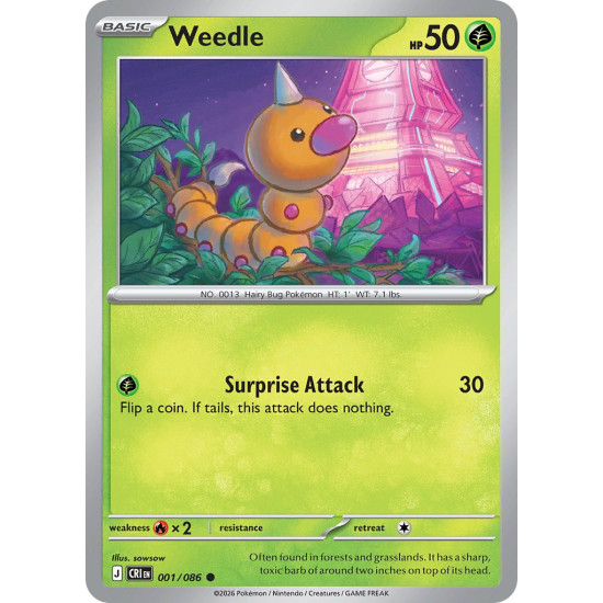 Weedle | 001-086