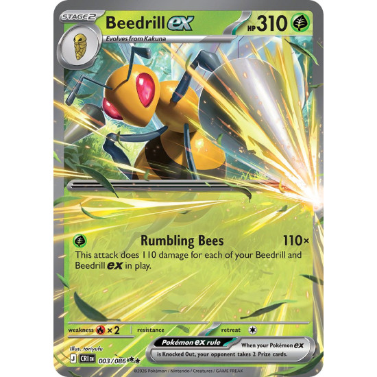 Beedrill Ex | 003-086