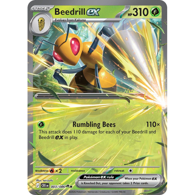 Beedrill Ex | 003-086