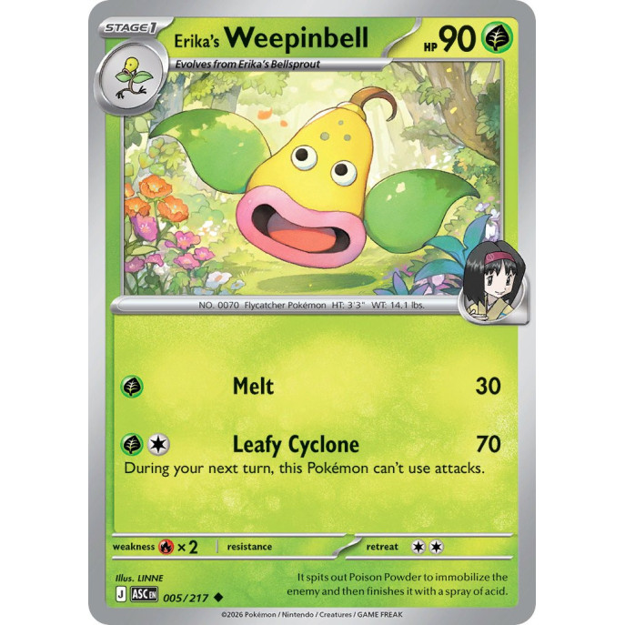 Erikas Weepinbell | 005/217