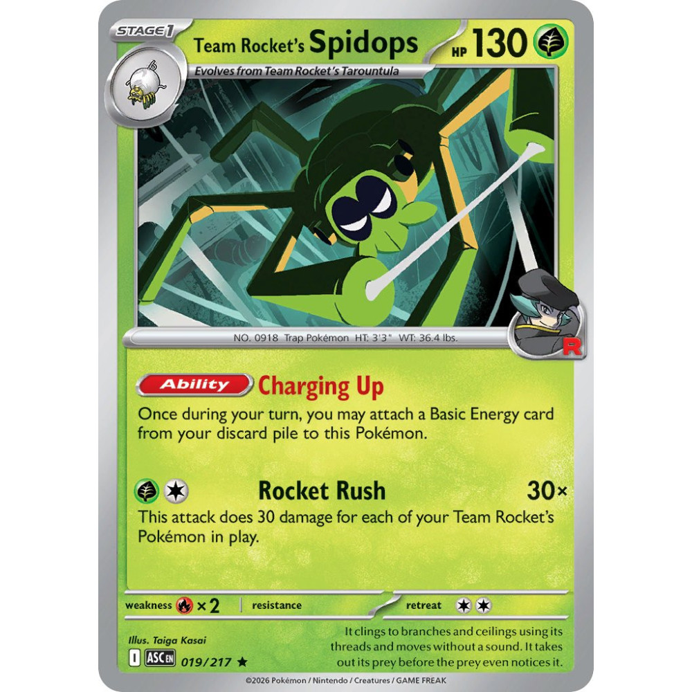 Team Rockets Spidops | 019/217