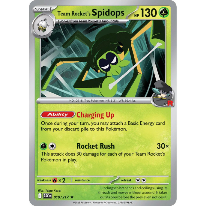 Team Rockets Spidops | 019/217