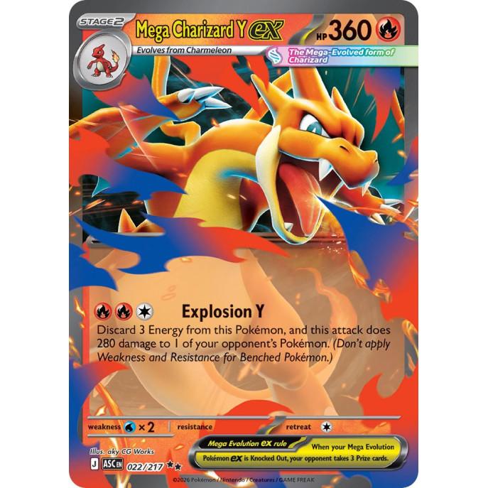 Mega Charizard Y Ex | 022/217