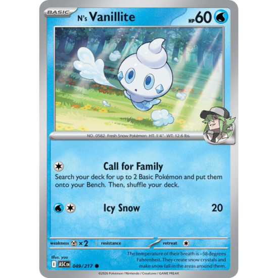 Ns Vanillite | 049/217