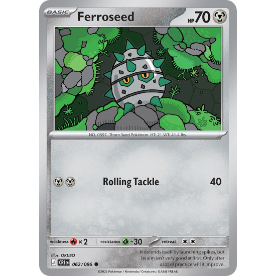 Ferroseed | 062-086