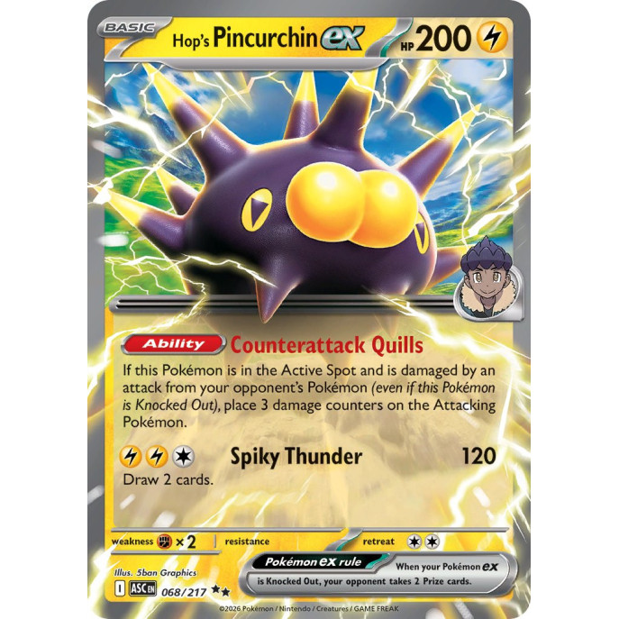 Hops Pincurchin Ex | 068/217