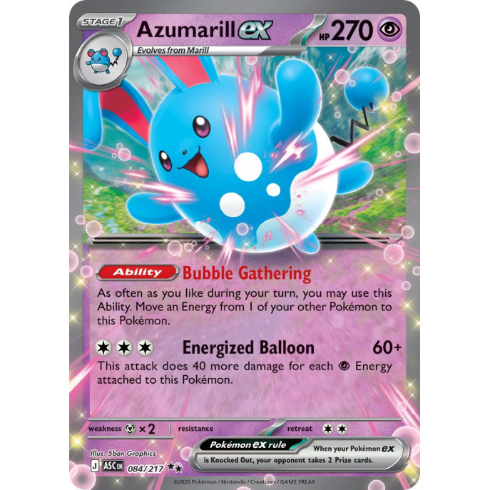 Azumarill Ex | 084/217