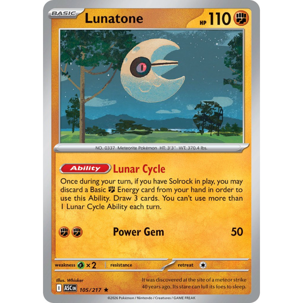 Lunatone | 105/217