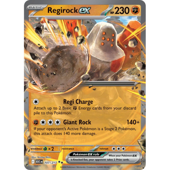 Regirock Ex | 107/217