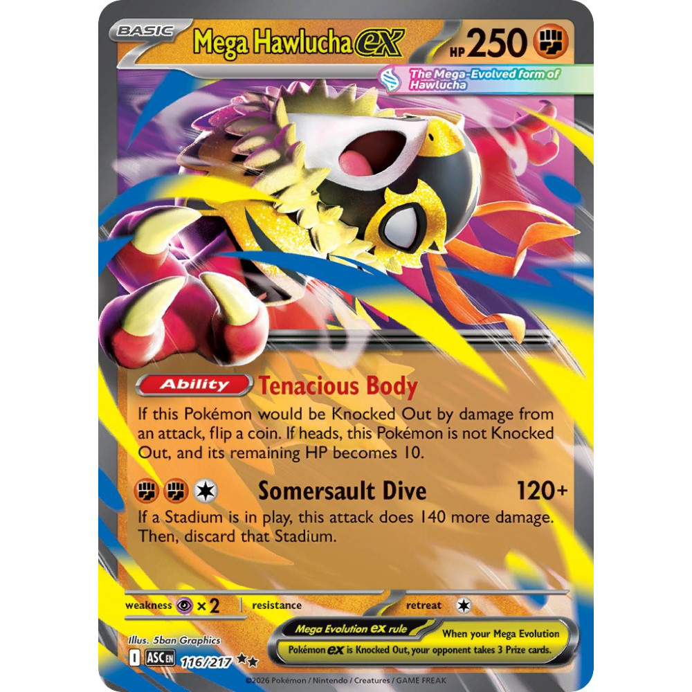 Mega Hawlucha Ex | 116/217
