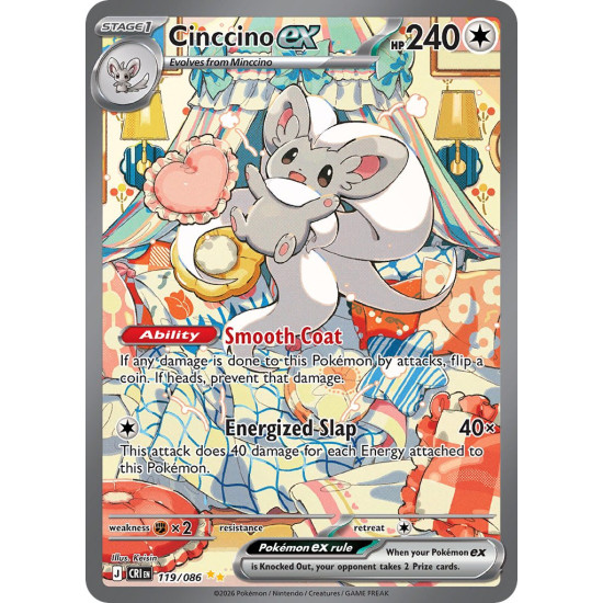 Cinccino Ex | 119-086