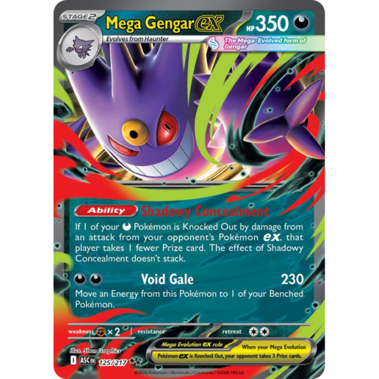 Mega Gengar Ex | 125/217