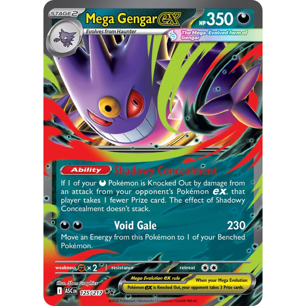 Mega Gengar Ex | 125/217
