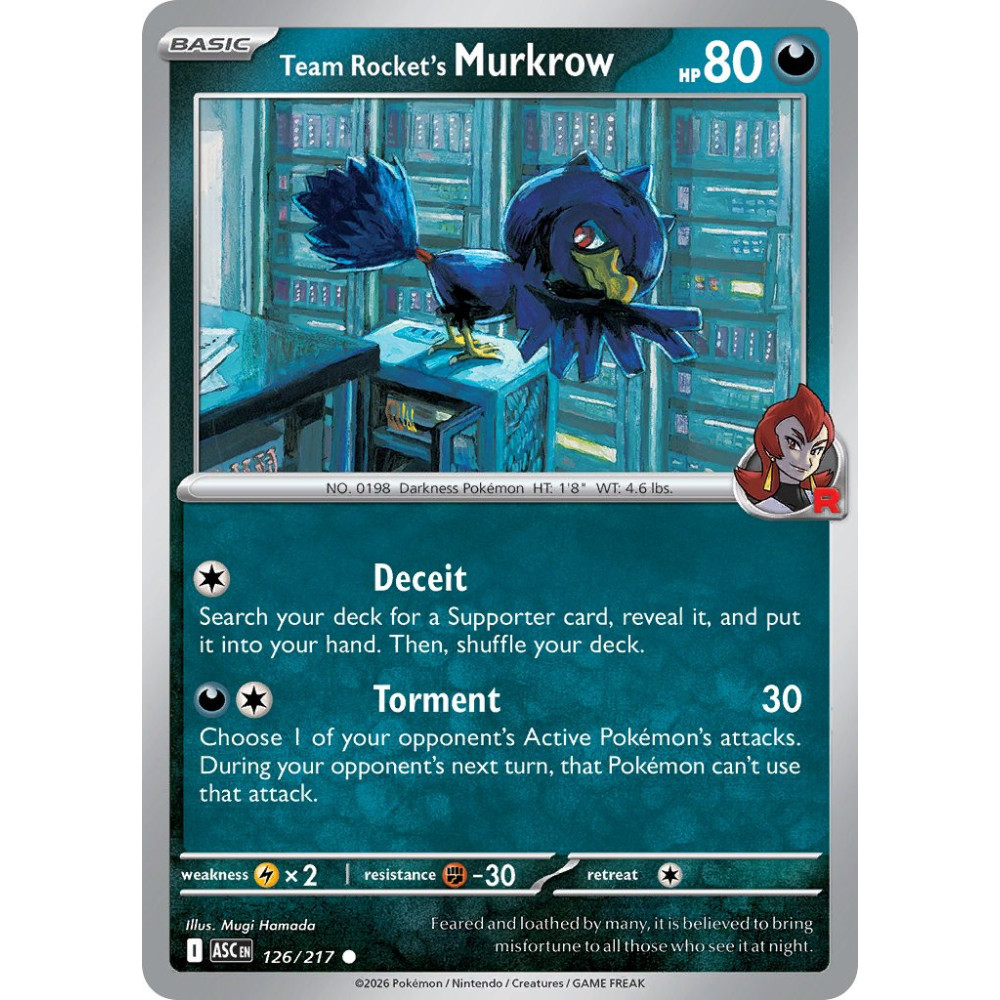 Team Rockets Murkrow | 126/217