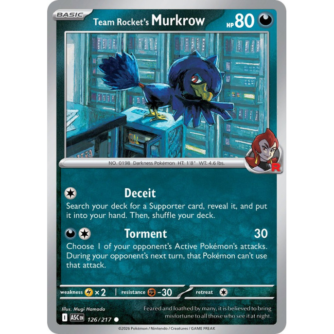 Team Rockets Murkrow | 126/217