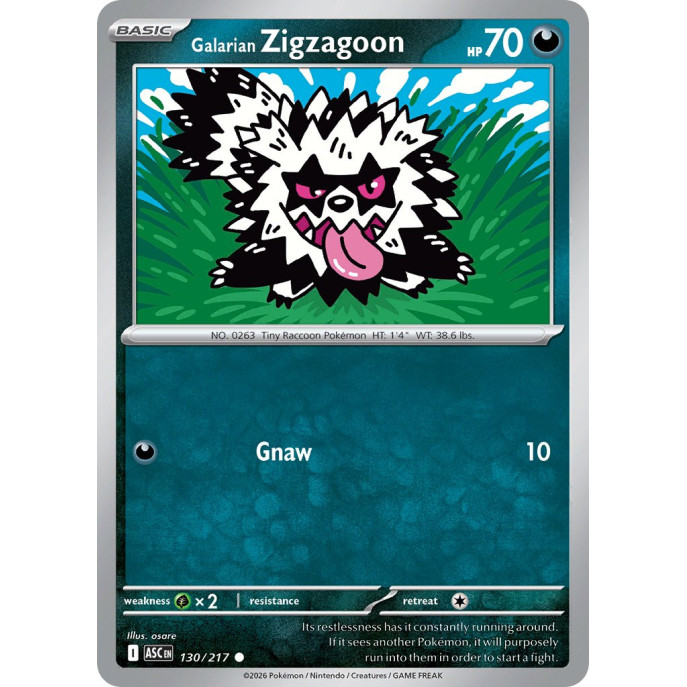 Galarian Zigzagoon | 130/217