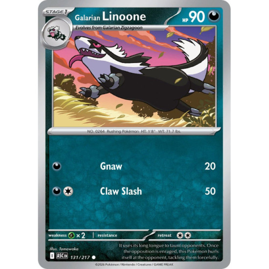 Galarian Linoone | 131/217