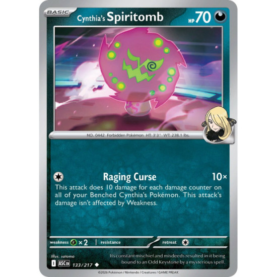 Cynthias Spiritomb | 133/217