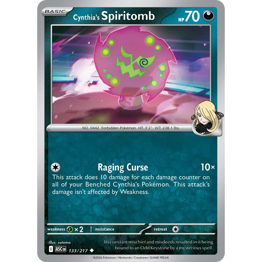 Cynthias Spiritomb | 133/217